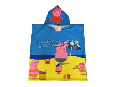 Детска колекция  Детско пончо за плаж Детско пончо - Пепа